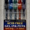 bright gel pens